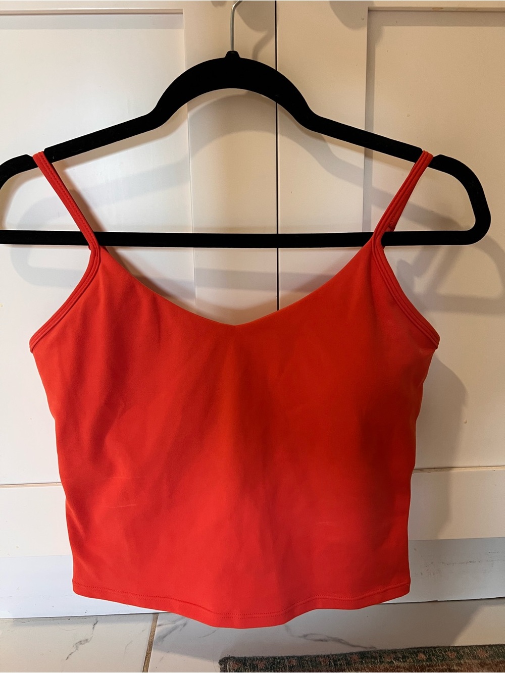 P’tula Tennis Tank Papaya Size Medium NWOT